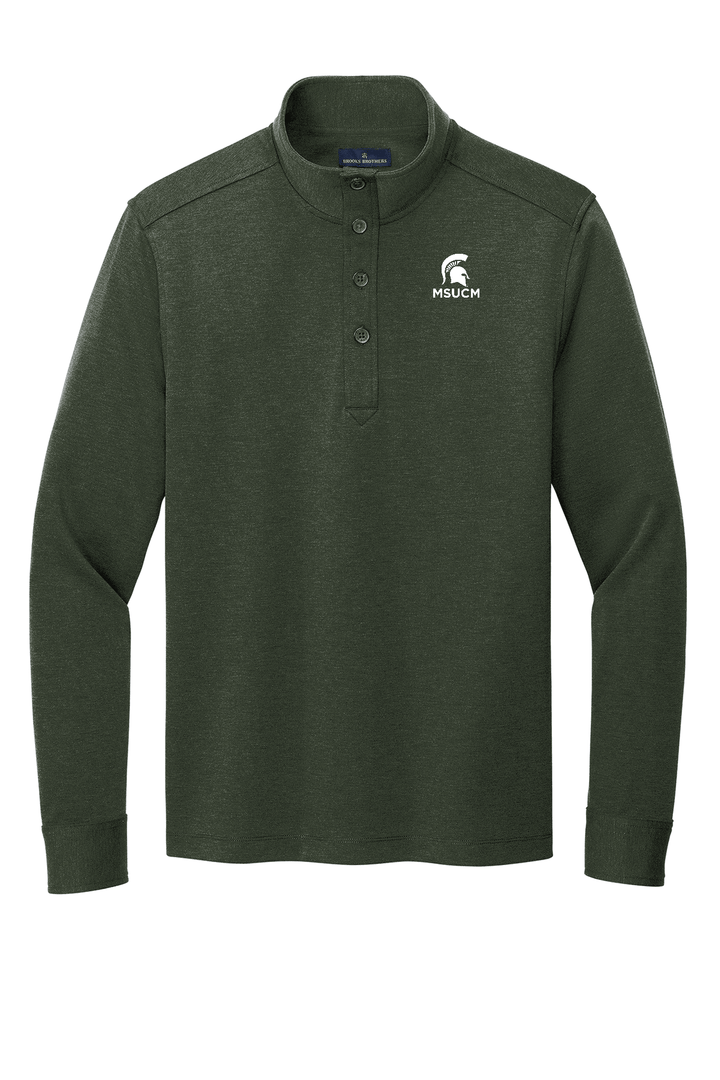 Green MSUCM Brooks Brothers Quarter Zip