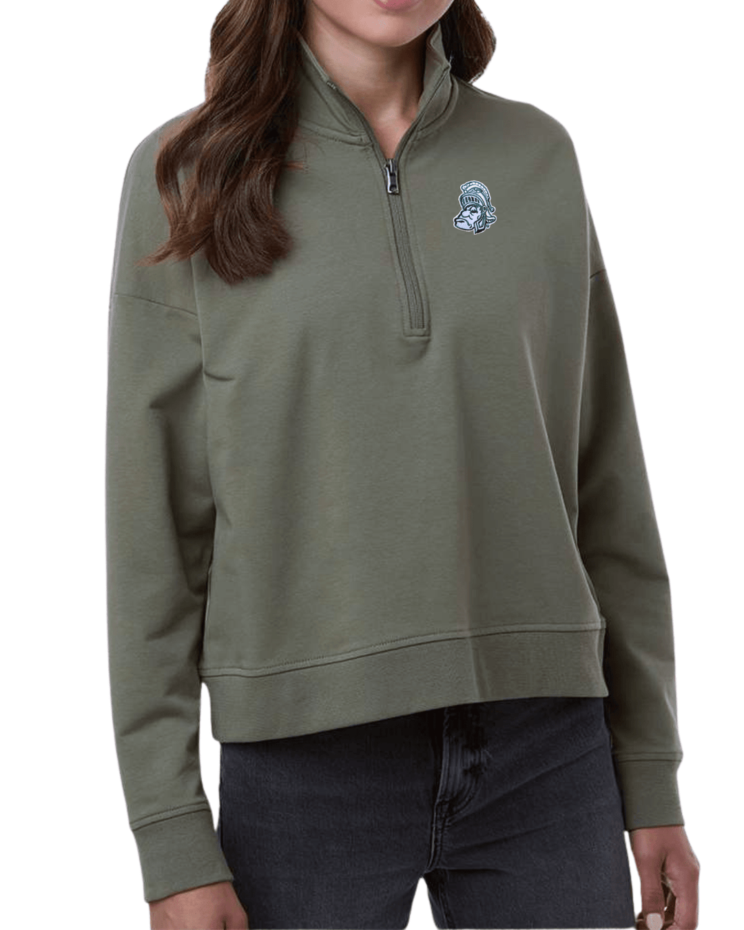 Women's Michigan State Perform Quarter Zip