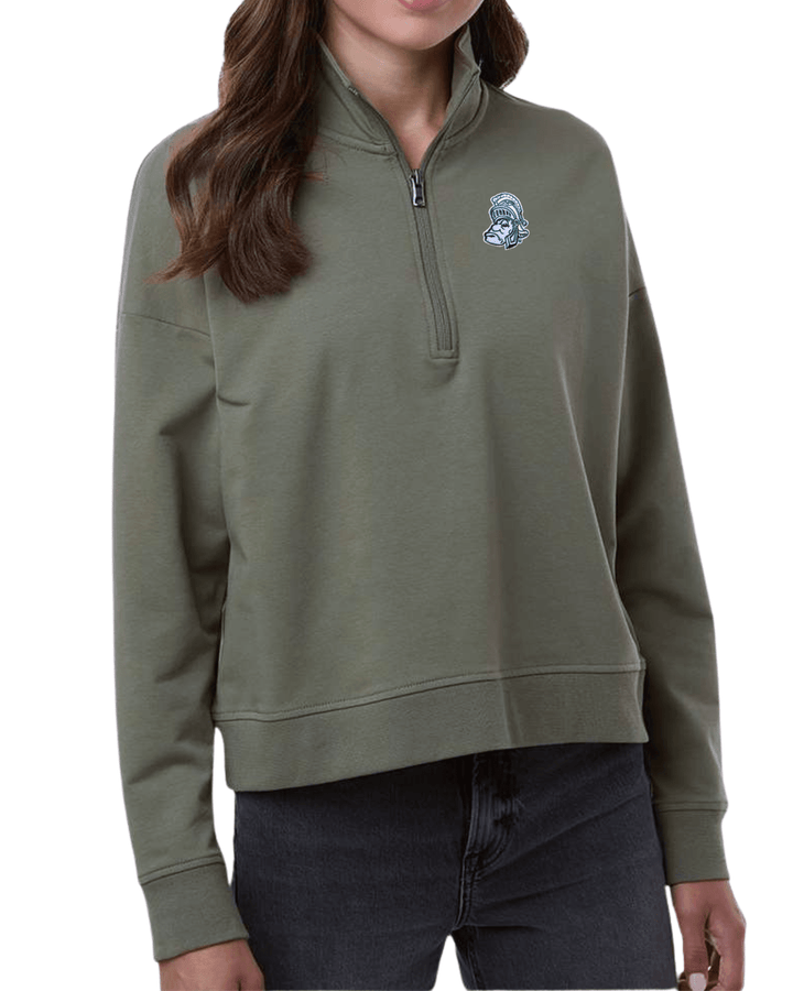 Women's Michigan State Perform Quarter Zip