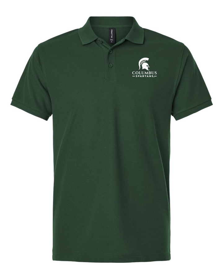 MSU Columbus Spartans Green Polo