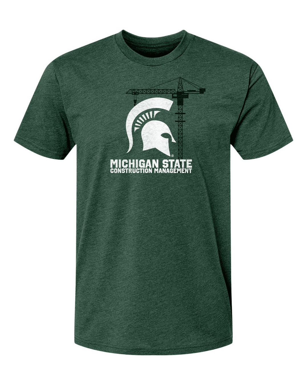 Michigan State Construction Management Shirt