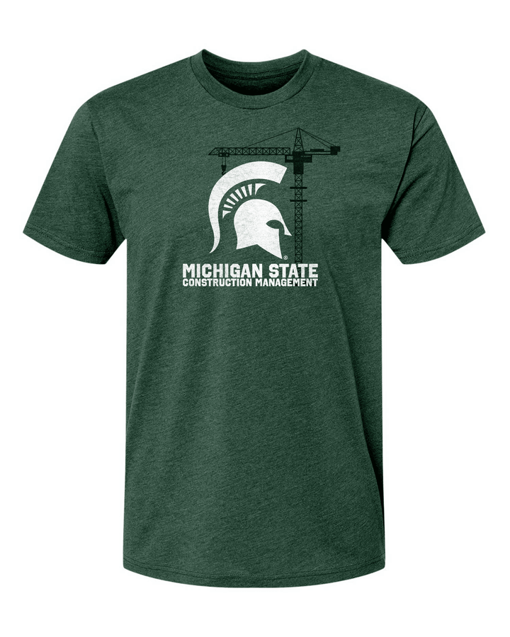 Michigan State Construction Management Shirt