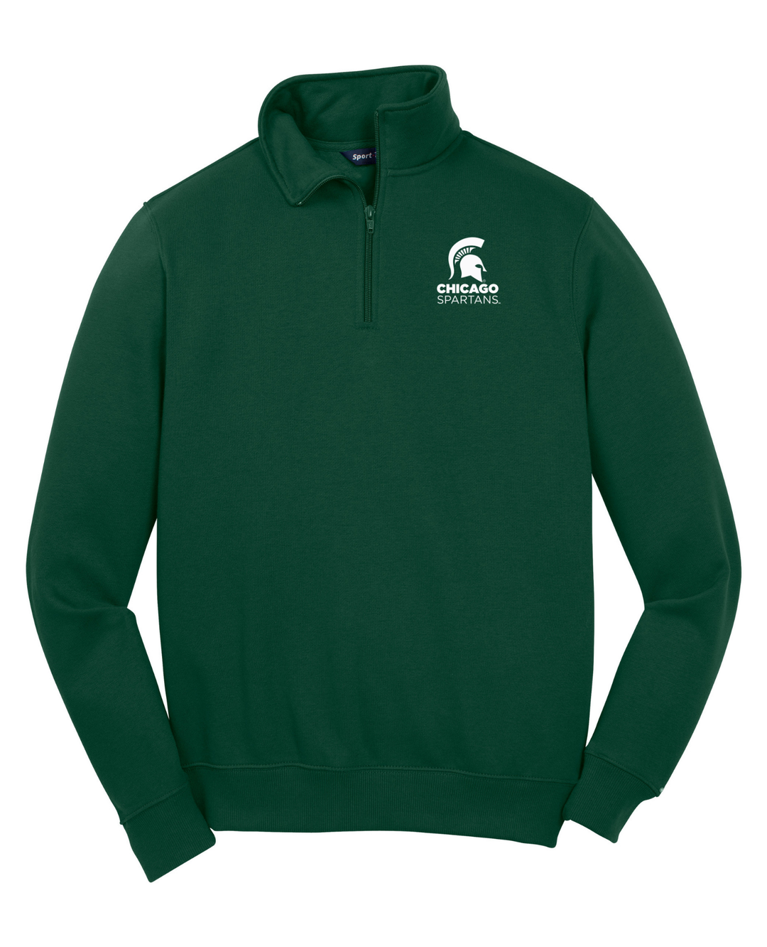 MSU Chicago Spartans Green Quarter-zip