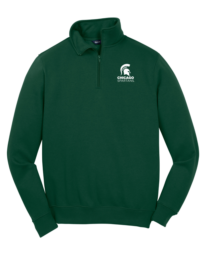 MSU Chicago Spartans Green Quarter-zip