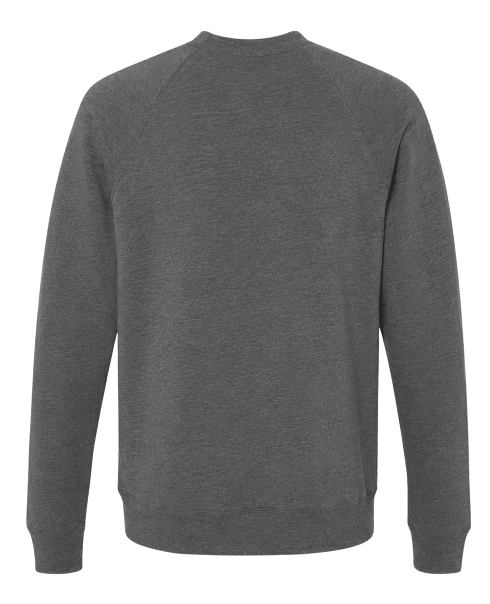 Backside of grey Michigan State Chicago Spartans crewneck sweatshirt.