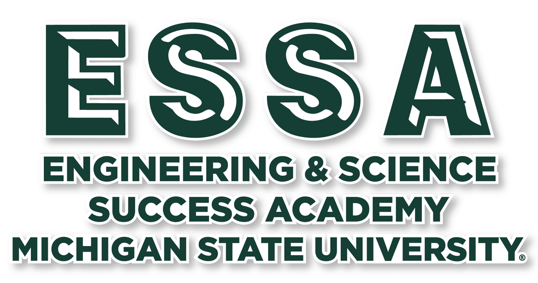 Green Michigan State Engineering & Science Success Academy logo graphic.