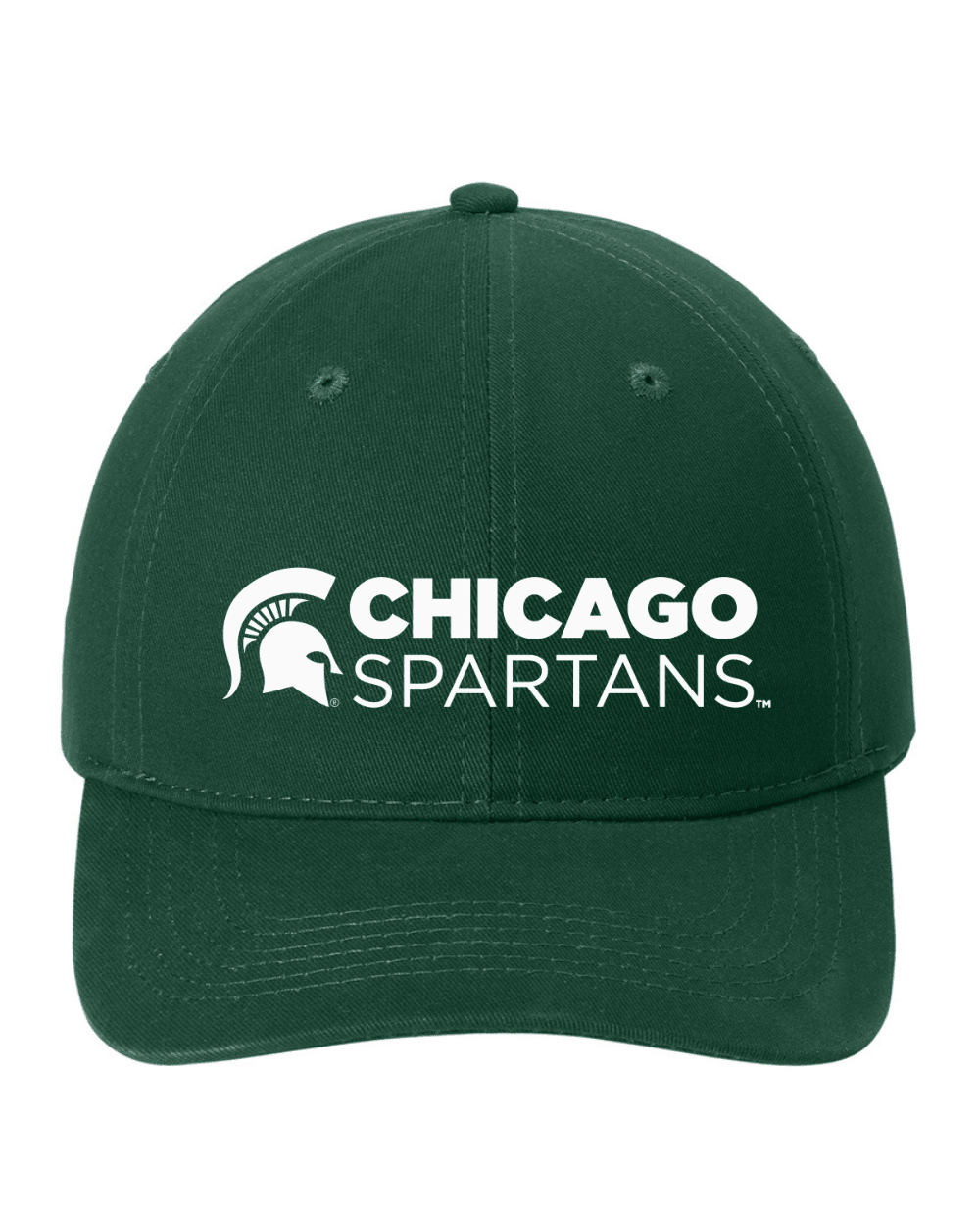 Green Michigan State Chicago Spartans hat.