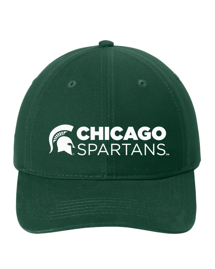 Green Michigan State Chicago Spartans hat.