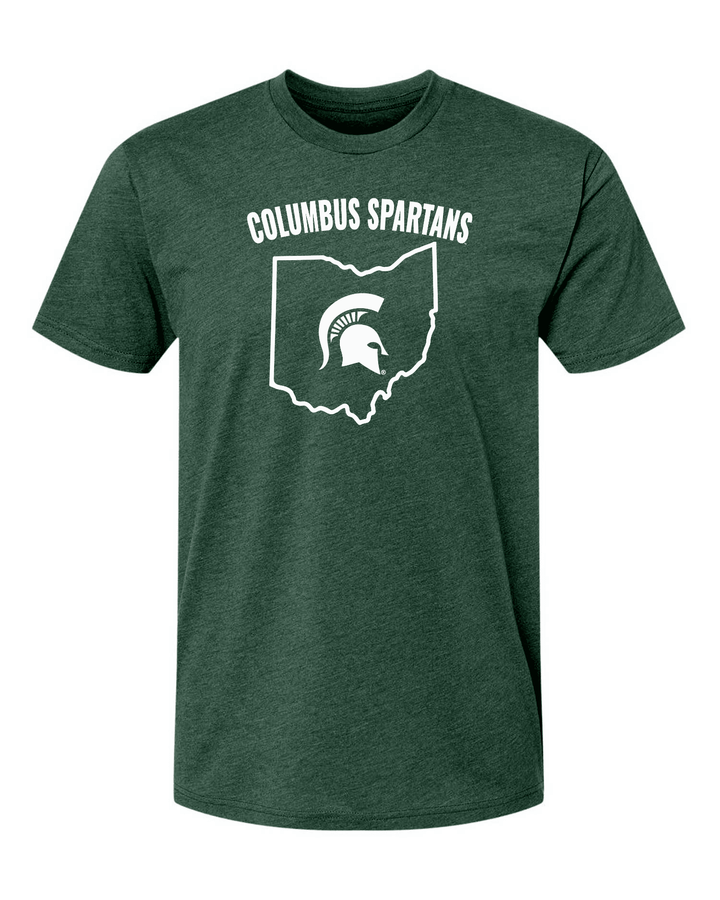 Green t-shirt with &