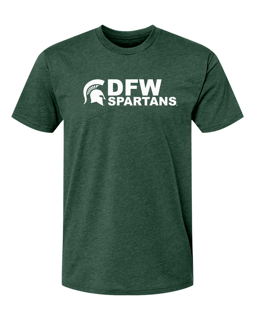 Green Michigan State Dallas-Fort Worth Spartans t-shirt.