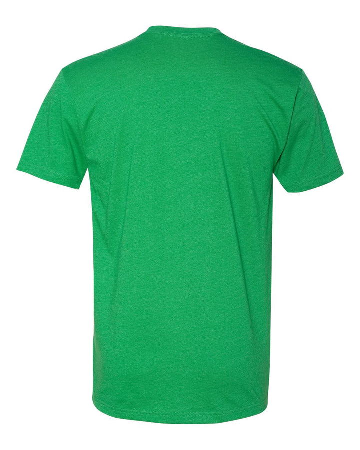 Back view of a green Michigan State Shirt from Nudge Printing