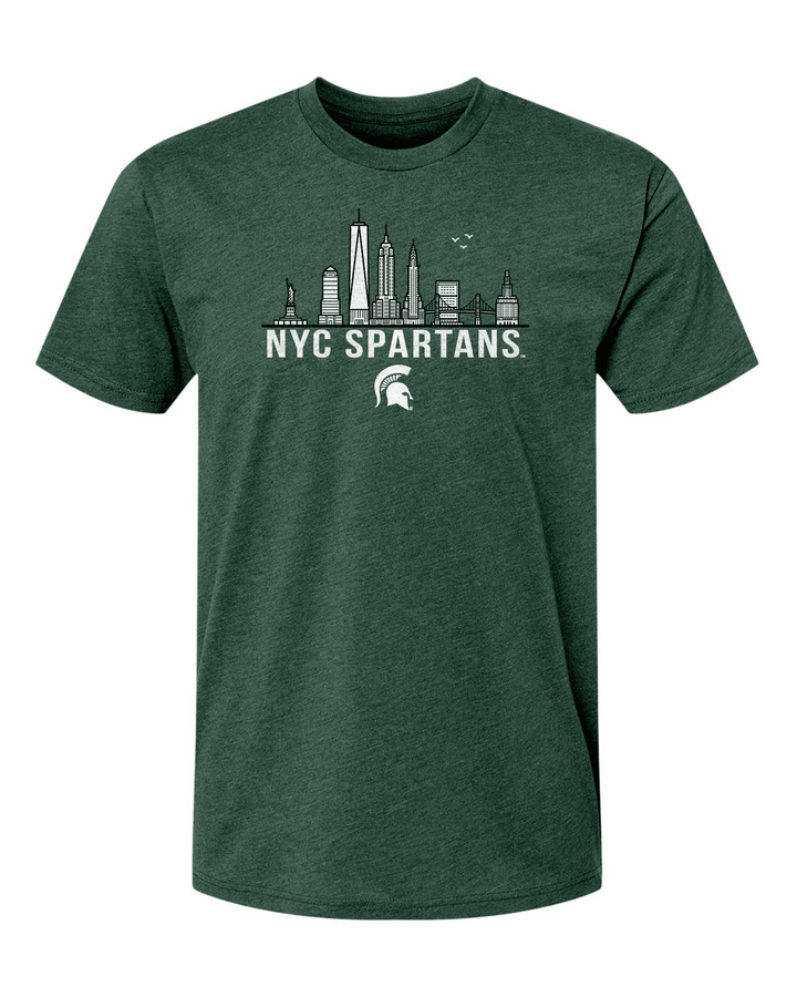 Green t-shirt with &