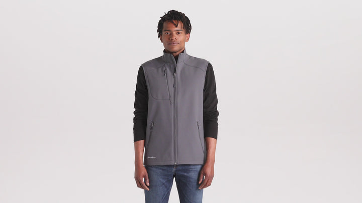 Video showing the Eddie Bauer performance vest sold by Nudge Printing