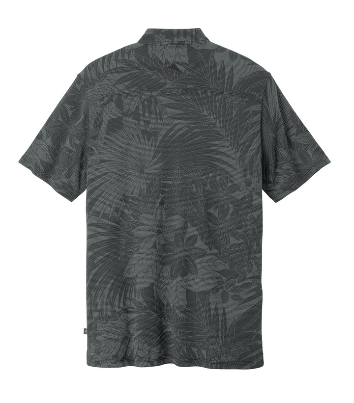 Michigan State Tommy Bahama Gruff Sparty Polo - Coal