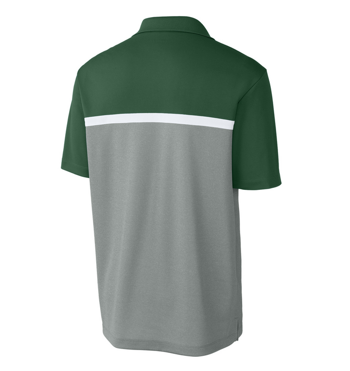 MSU Columbus Spartans Green and Grey Polo