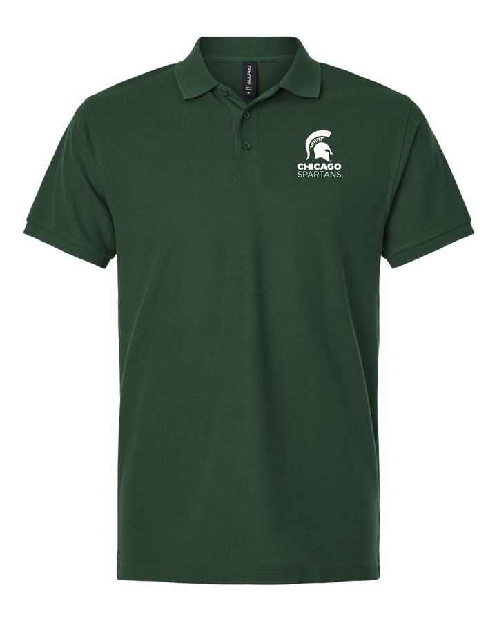 MSU Chicago Spartans Green Polo