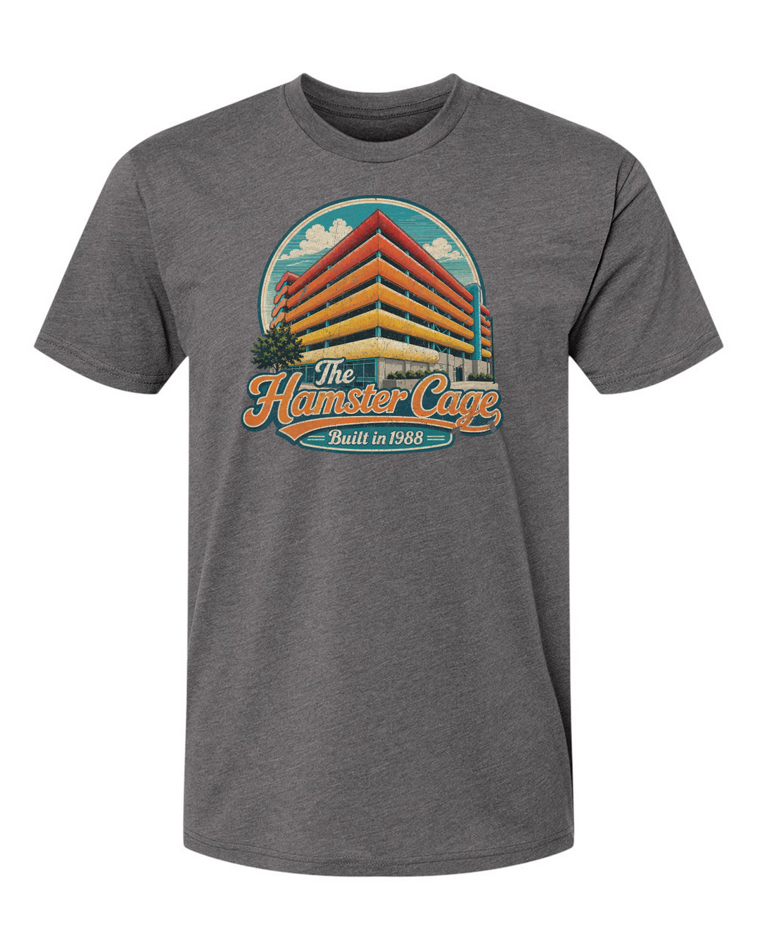 The Hamster Cage Parking Garage T-Shirt