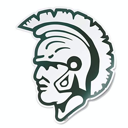 Michigan State University Spartans 1965 Football Helmet Car Decal - Nudge Printing