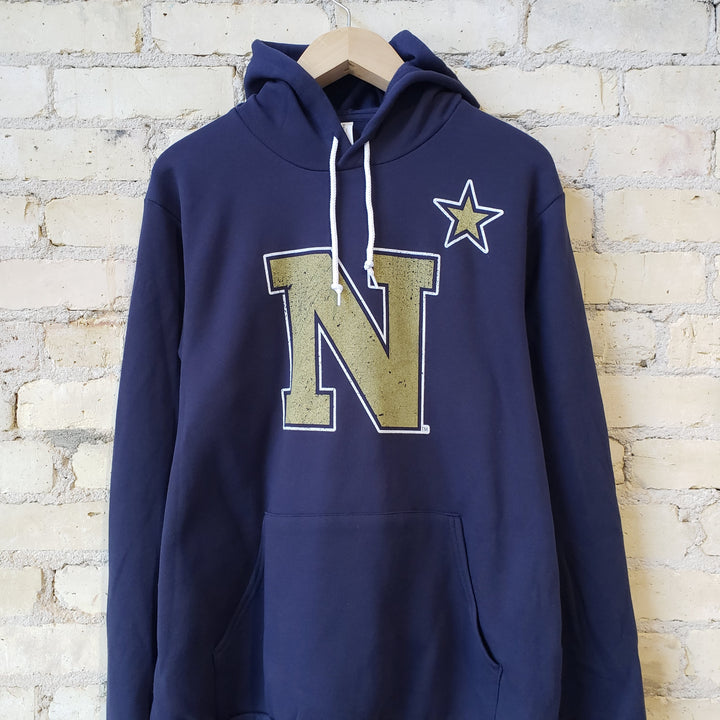 US Naval Academy Primary N* Logo Hoodie Sweatshirt - Nudge Printing