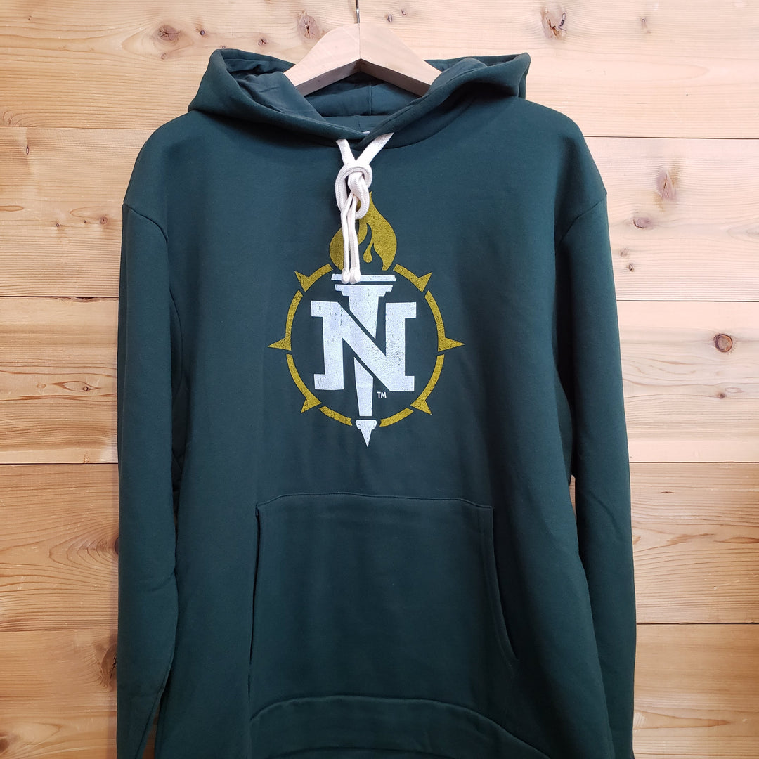 Northern Michigan University Wildcats Academic Torch Logo Hooded Sweatshirt