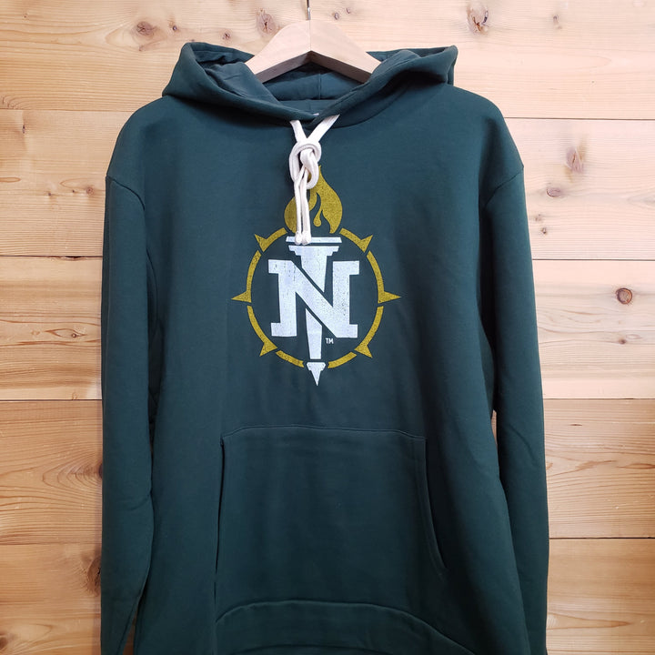Northern Michigan University Wildcats Academic Torch Logo Hooded Sweatshirt