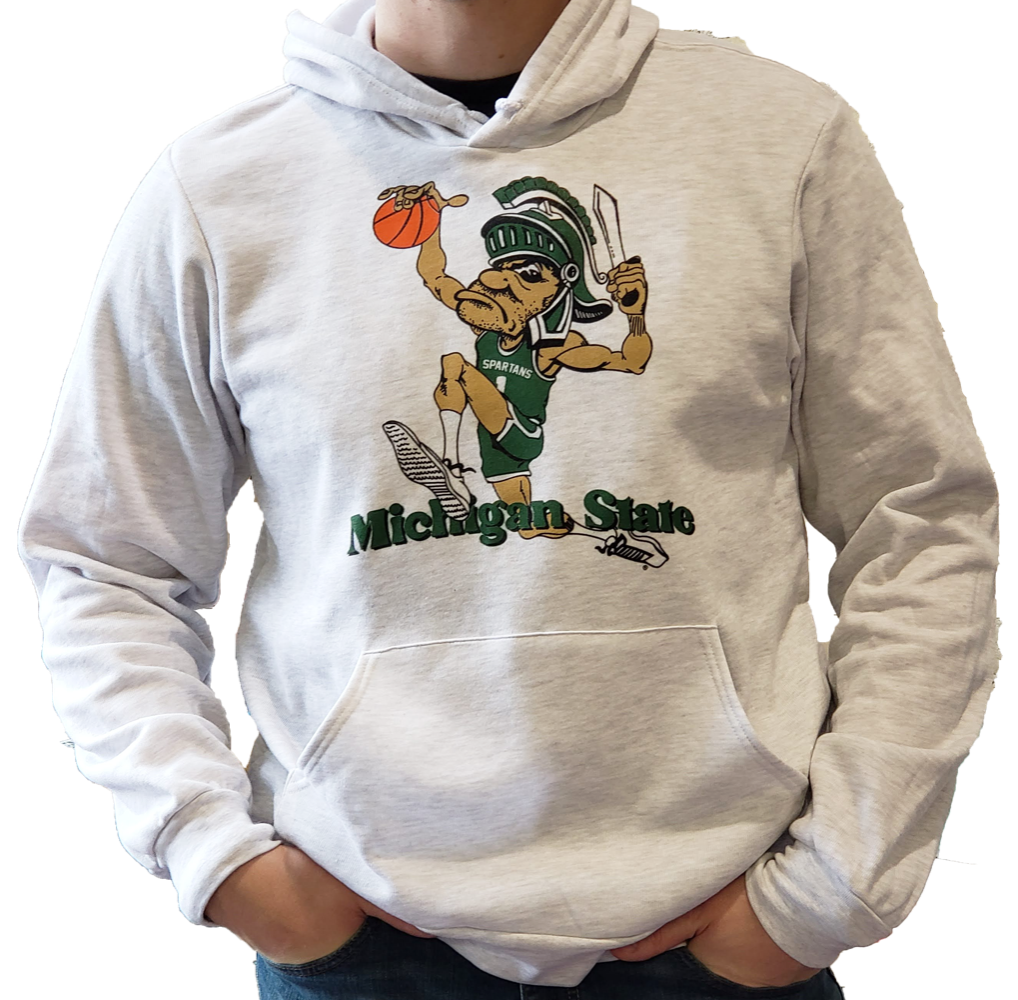 Dunking Gruff Sparty Hoodie from Nudge Printing
