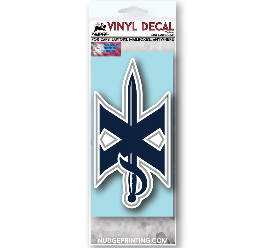 Xavier University Block X with Sword Car Decal - Nudge Printing