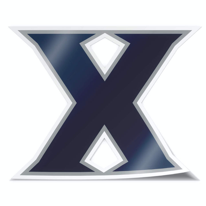 Xavier University Block X Car Decal - Nudge Printing