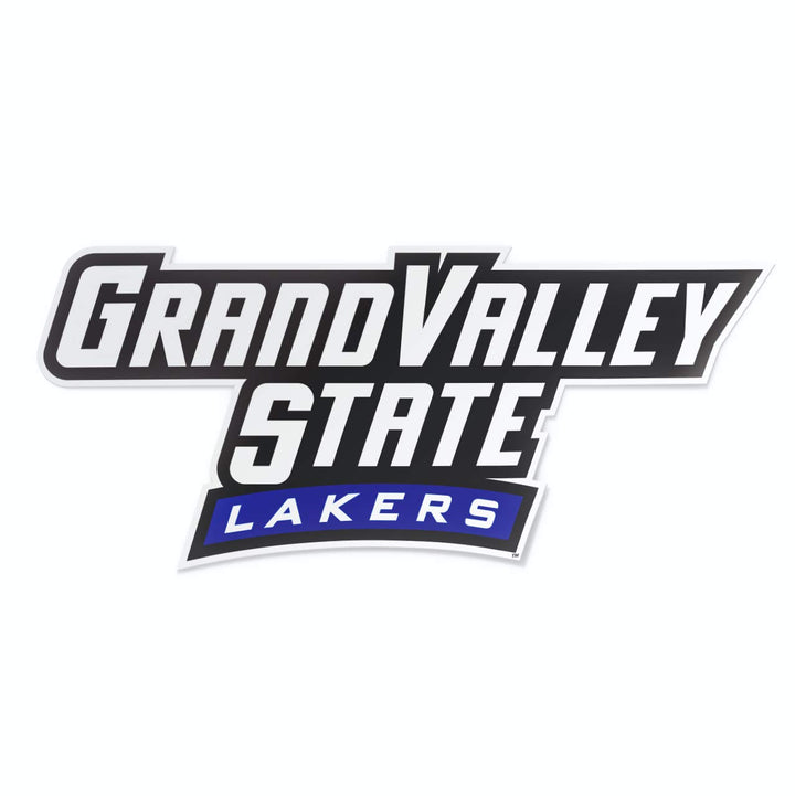 Grand Valley State University Wordmark Logo Car Decal - Nudge Printing
