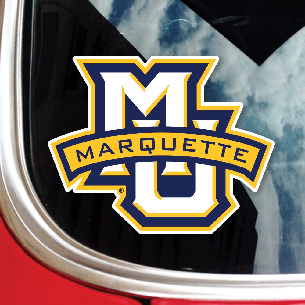 Marquette University Primary Logo Car Decal - Nudge Printing