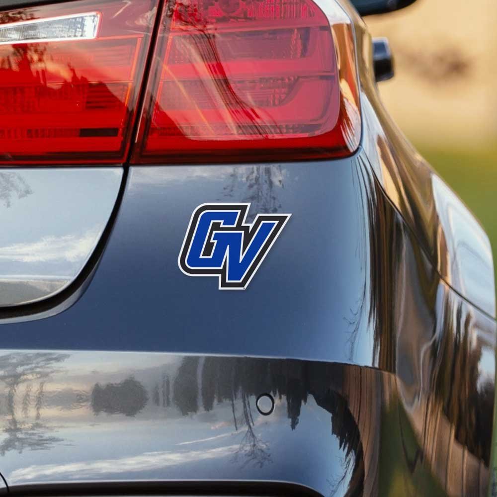 Grand Valley State University GV Logo Car Decal - Nudge Printing