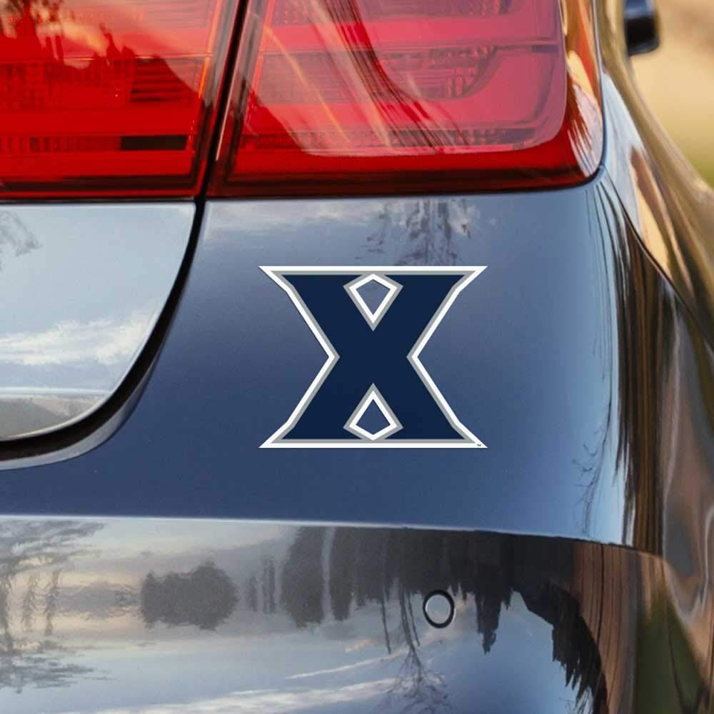 Xavier University Block X Car Decal - Nudge Printing