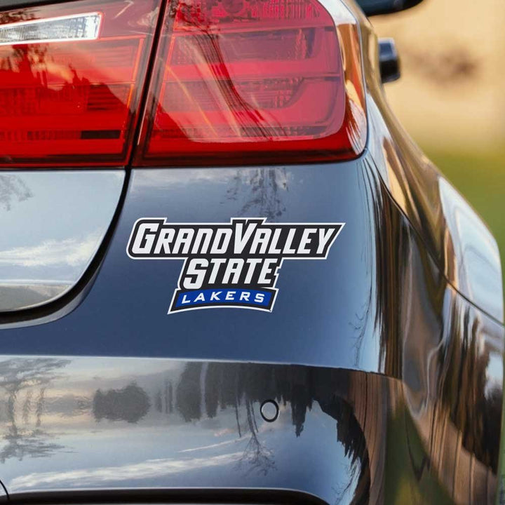 Grand Valley State University Wordmark Logo Car Decal - Nudge Printing