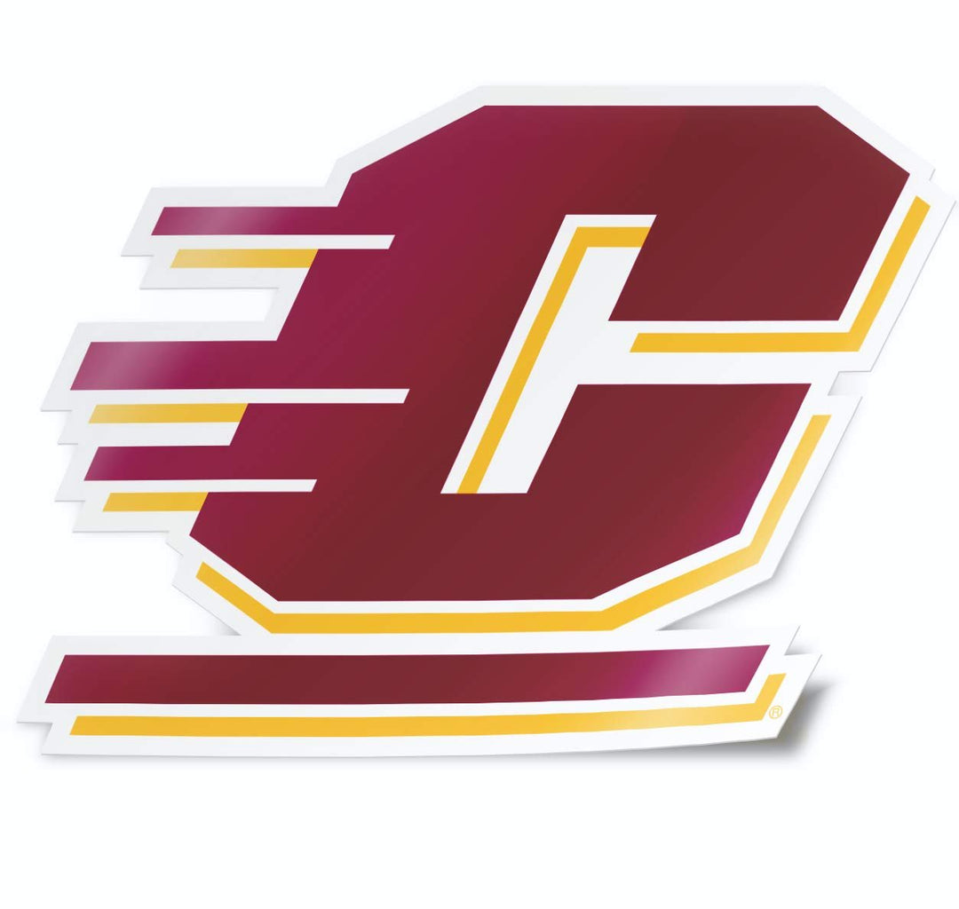 Central Michigan University - Action C in Full Color Car Decal - Nudge Printing