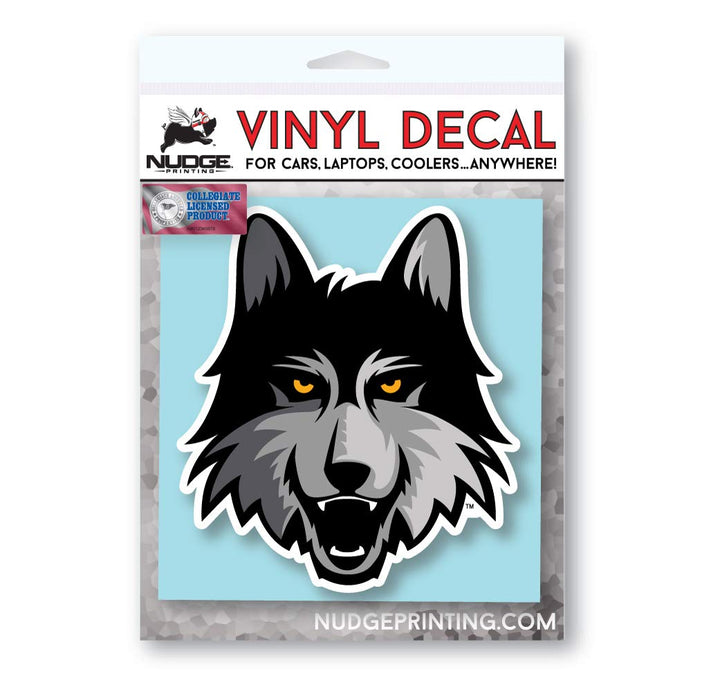 Loyola University Wolf Logo Car Decal - Nudge Printing