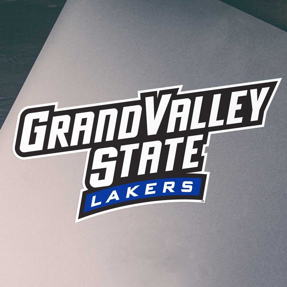 Grand Valley State University Wordmark Logo Car Decal - Nudge Printing