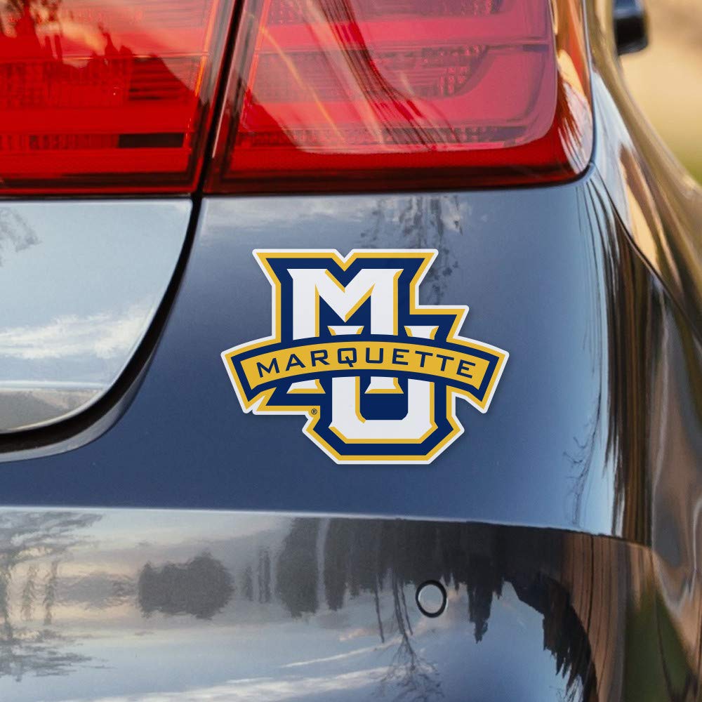 Marquette University Primary Logo Car Decal - Nudge Printing