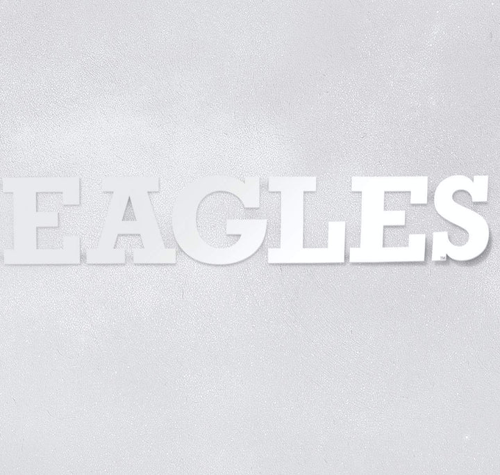 Eastern Michigan White Block Eagles Car Decal - Nudge Printing