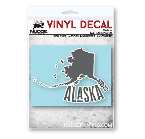 State of Alaska Car Decal - Nudge Printing