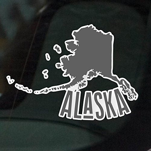State of Alaska Car Decal - Nudge Printing