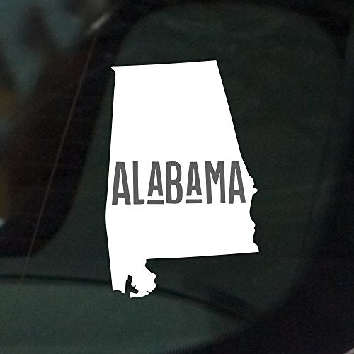 State of Alabama Car Decal - Nudge Printing