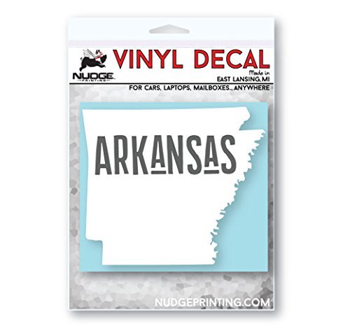 State of Arkansas Car Decal - Nudge Printing