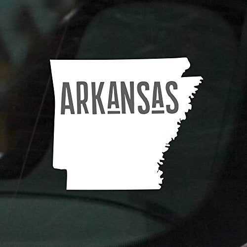 State of Arkansas Car Decal - Nudge Printing