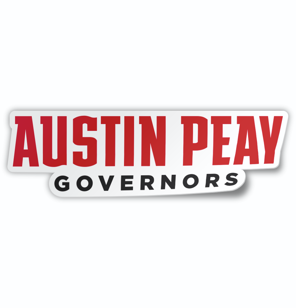 Austin Peay Governors Block Logo Decal