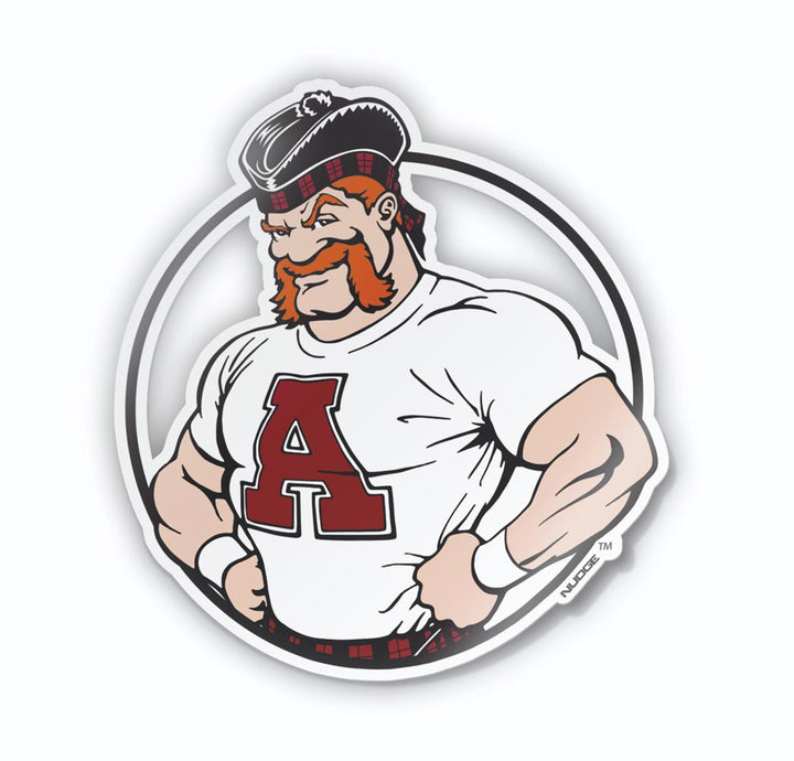 Alma College Scotty Mascot Decal - Nudge Printing