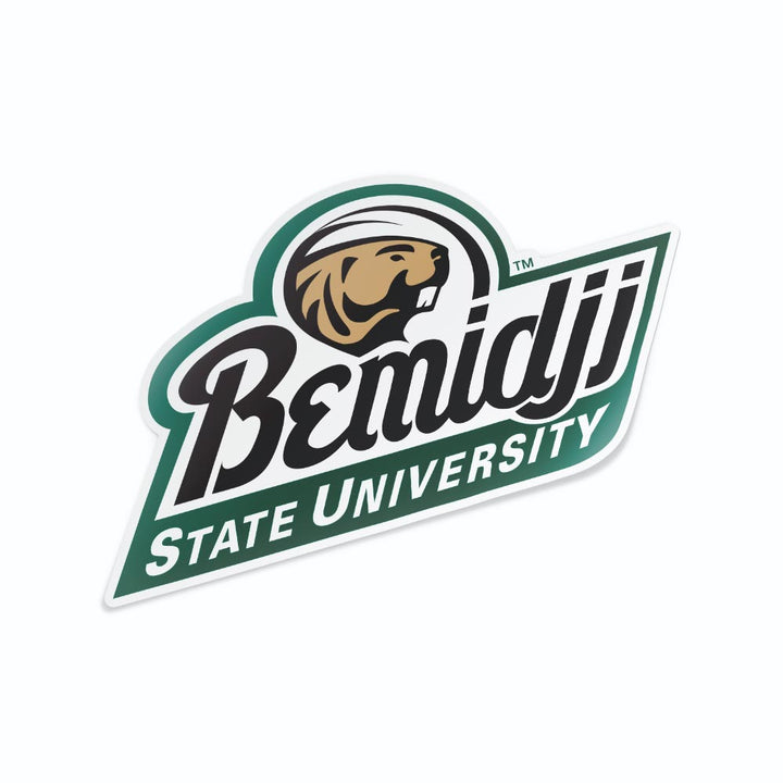 Bemidji State University Combo Logo Car Decal Bumper Sticker