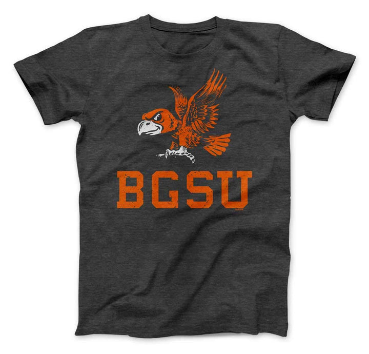 Bowling Green State University Falcons Vintage Logo T-shirt - Nudge Printing
