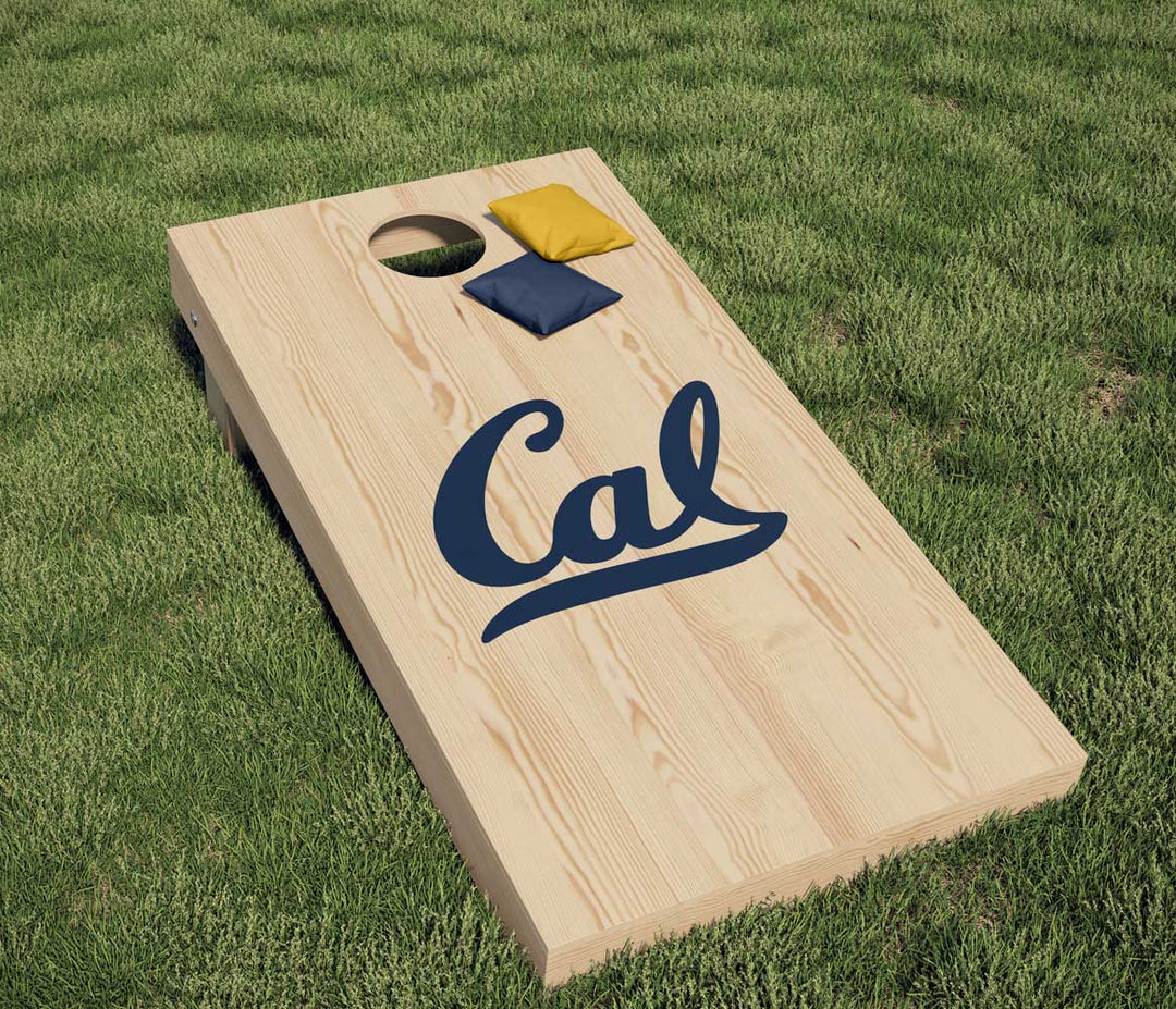 University of California-Berkeley Script Cal Cornhole Decal - Nudge Printing