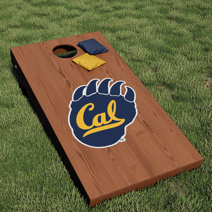University of California Berkeley Paw and Cal Logo Cornhole Decal