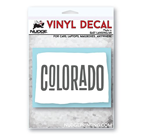 State of Colorado Car Decal - Nudge Printing